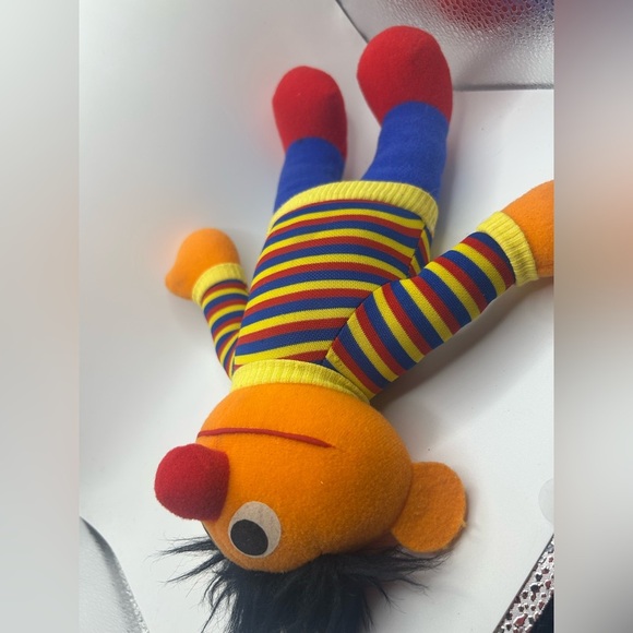 Ernie Sesame Street 1984 Plush Doll Vintage Playskool 11" tall - Picture 5 of 7